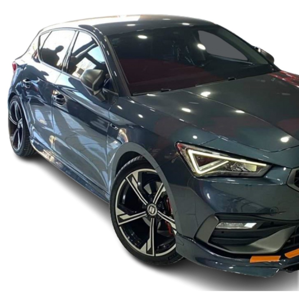 Seat Leon MK4 (2021-2022) Aero Yan Marşpiyel Seti (Plastik)